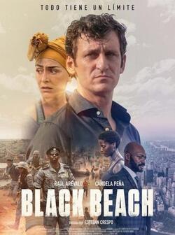 постер Черный пляж