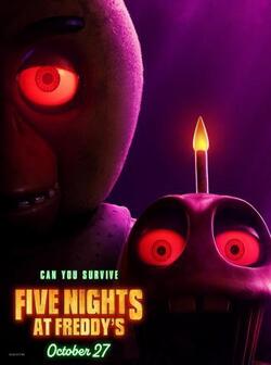 постер Пять ночей с Фредди